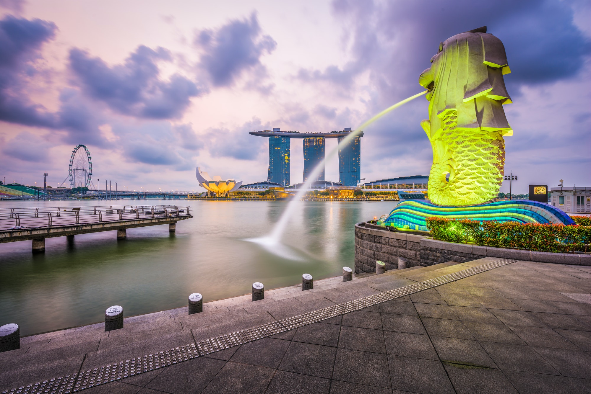 Singapore City Skyline